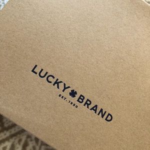 Lucky Brand suede booties